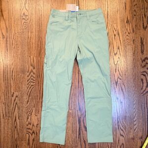 Patagonia Quandary Hiking Pants UPF 40 Lightweight 30x30 Sage Green New With Tag